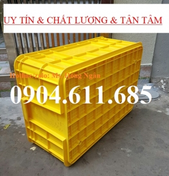 Thùng nhựa đặc có nắp, thùng nhựa đặc nguyên sinh