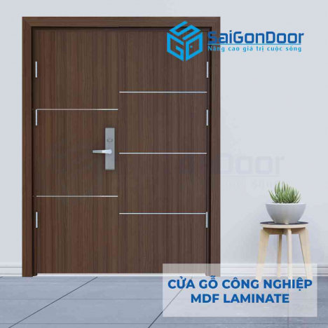 MDF Laminate - Thêm một bước tiến cho dòng cửa gỗ công nghiệp