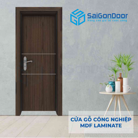 MDF Laminate - Thêm một bước tiến cho dòng cửa gỗ công nghiệp