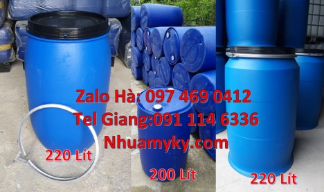 Thùng tròn, Thùng nhựa tròn 2000 lít, thùng chữ nhật 1100 lít, thùng vuông 200 lít, Thùng