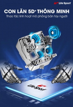 Ghế mát xa Lifesport  LS999 ông vua hạng sang