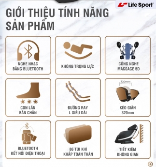 SỰ THẬT ĐẰNG SAU GHẾ MASSAGE LIFE SPORT LS-7700. GỌI NGAY: 0789.376.920