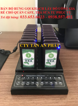 Bán bộ rung gọi khách cho quán cafe, trà sữa ở TpHCM