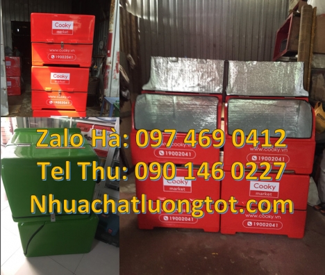 Thùng giữ nhiệt, Thùng giao pizza, Thùng giao đồ ăn nhanh, Thùng giao cơm, Thùng ship hàng nhanh, Th