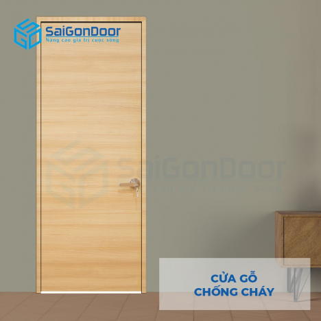 Sài Gòn Door - Nơi cung cấp cửa gỗ chống cháy hàng đầu