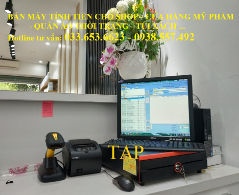 Bán máy tính tiền cho shop thời trang, phụ kiện giá rẻ
