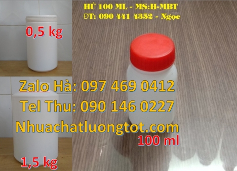 Hũ 50gr đựng kẹo cao su, Bán sỉ hũ 0.5kg, Nơi bán hũ 1kg, Hũ 0.5kg hdpe, Hũ 1kg vặn, Hũ giá rẻ, Hũ n