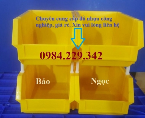 Khay link kiện A6, kệ dụng cụ, kệ đựng ốc vít, thùng nhựa đặc A6