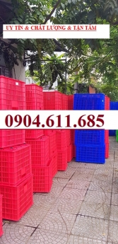 sọt nhựa 5 bánh xe, sọt nhựa đựng hàng, sọt nhựa có bánh xe