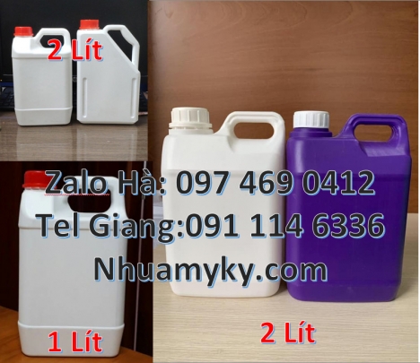 can 4l đựng thuốc diệt nấm mốc, Can nhựa 5 lít đựng tinh dầu Can 10l 18l hdpe, can 10l đựng chế phẩ