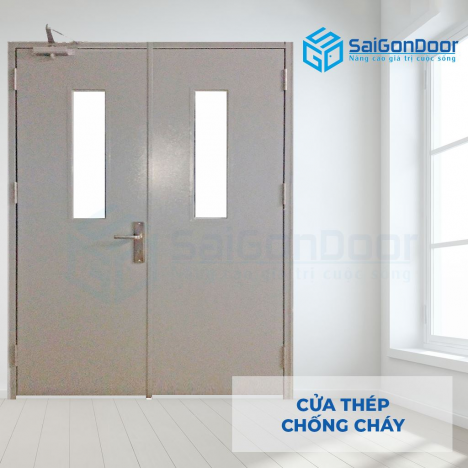 Cửa thép chống cháy Sài Gòn Door - Đi đầu về chất lượng