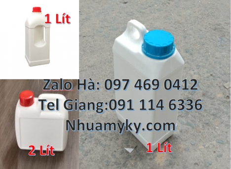 can 4l đựng thuốc diệt nấm mốc, Can nhựa 5 lít đựng tinh dầu Can 10l 18l hdpe, can 10l đựng chế phẩ