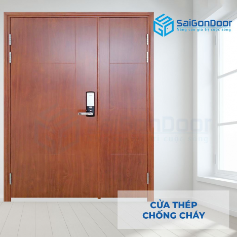 Cửa thép chống cháy Sài Gòn Door - Đi đầu về chất lượng