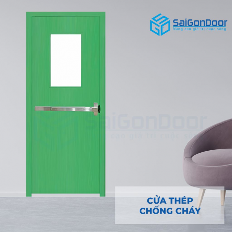 Cửa thép chống cháy Sài Gòn Door - Đi đầu về chất lượng