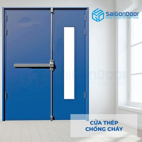 Cửa thép chống cháy Sài Gòn Door - Đi đầu về chất lượng