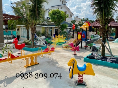 Bập bênh lò xo trẻ em nhập khẩu