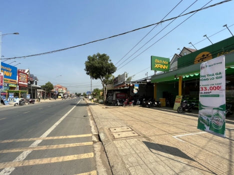 Bán Đất Chợ Tân Hội 6Tỷ  10m Mặt Tiền Quốc Lộ Diện Tích 1211m2 Cách Chợ 300m Kinh Doanh Buôn Bán