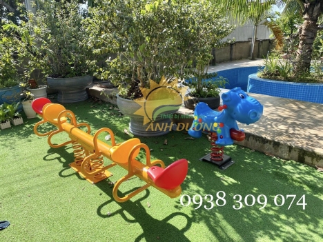 Bập bênh lò xo trẻ em nhập khẩu