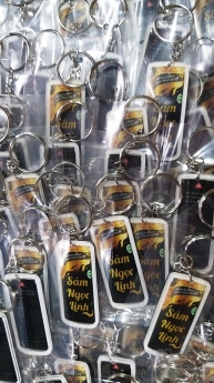 Móc khóa mica in quảng cáo giá rẻ Tp. HCM