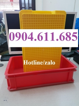 Nơi bán khay nhựa B2, thùng nhựa đặc có nắp, uy tín, chất lượng, giá cạnh tranh
