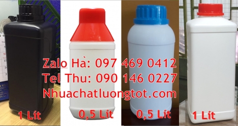 Chai nhựa 1 lít vuông đựng dầu an, Chai hdpe, chai nhựa 30ml nắp garenty Chai 100ml, sỉ lẻ chai hdp