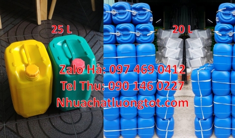 Can 30l vuông xanh, can 25l vuông can 20l giá rẻ, can 25l giá rẻ, Can hdpe 20l vuông, Can vuông 25l
