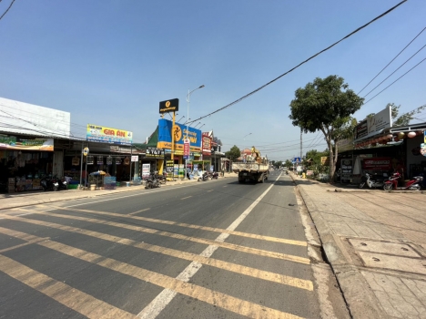 Bán Đất Chợ Tân Hội 6Tỷ  10m Mặt Tiền Quốc Lộ Diện Tích 1211m2 Cách Chợ 300m Kinh Doanh Buôn Bán