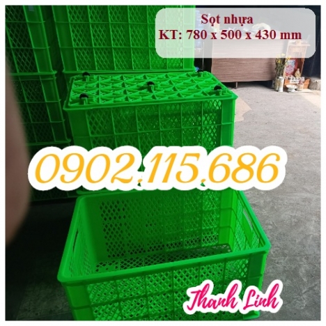Sọt nhựa 5 bánh xe, sọt nhựa công nghiệp, sọt kéo hàng, thùng nhựa rỗng bánh xe, sọt nhựa đựng hàng