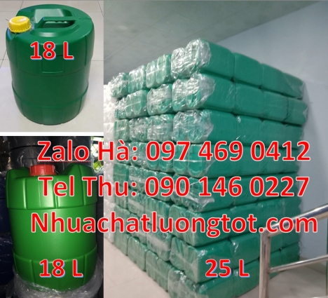 Can 30l vuông xanh, can 25l vuông can 20l giá rẻ, can 25l giá rẻ, Can hdpe 20l vuông, Can vuông 25l