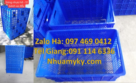 Thùng nhựa đặc giá rẻ, sóng hở 1T9, sóng nhựa 2T5, hộp nhựa, Thùng nhựa đặc b3, Thùng nhựa, khay nhự