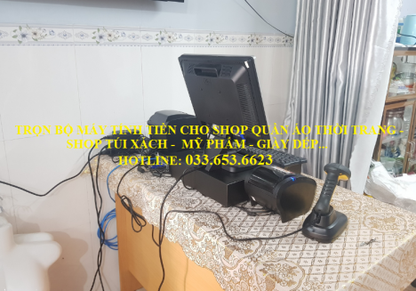 Máy tính tiền cho shop quần áo, cửa hàng tạp hóa
