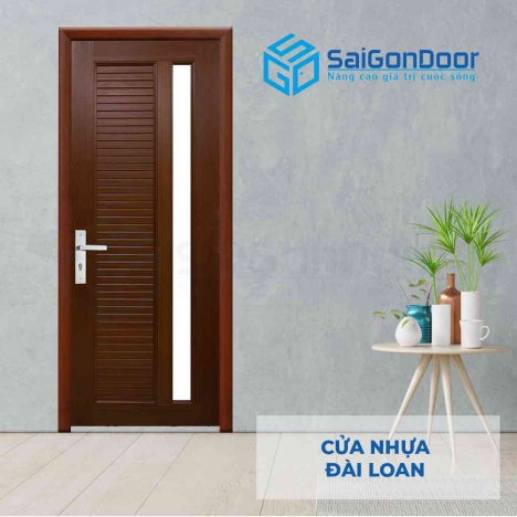 Cửa nhựa Đài Loan - Sự lựa chọn phù hợp cho không gian sống đẹp