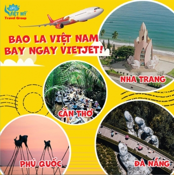 Vietjet Air khuyến mãi vé máy bay bao la chỉ từ 99K