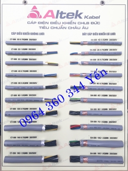 Cáp điều khiển Altek Kabel CT-500/SH-500