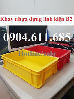 Nơi bán khay nhựa đựng linh kiện, khay nhựa chữ nhật bền đẹp, chịu lực