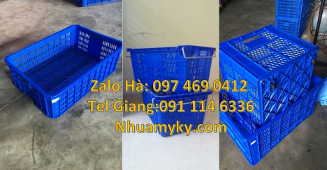Thùng nhựa đặc giá rẻ, sóng hở 1T9, sóng nhựa 2T5, hộp nhựa, Thùng nhựa đặc b3, Thùng nhựa, khay nhự