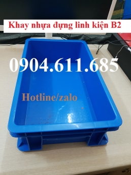 Nơi bán khay nhựa đựng linh kiện, khay nhựa chữ nhật bền đẹp, chịu lực