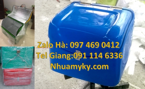 thùng tiếp thị, Thùng giao hàng composite, thùng giao trà sữa chia ngăn, Thùng giao hải sản, Thùng g