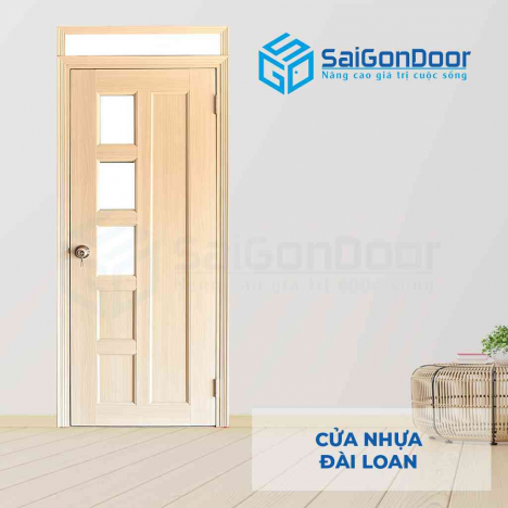 Cửa nhựa gỗ ghép thanh - An toàn, cho cuộc sống xanh, sạch, đẹp
