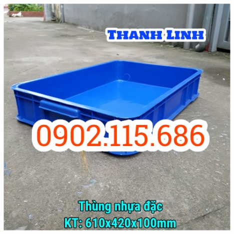 Thùng nhựa đặc,thùng nhựa đựng hàng, thùng nhựa công nghiệp có nắp, thùng nhựa có nắp, sóng nhựa bít