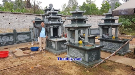 11+ Mẫu mộ ba mái đẹp bà rịa vũng tàu - lăng mộ gia đình bằng đá