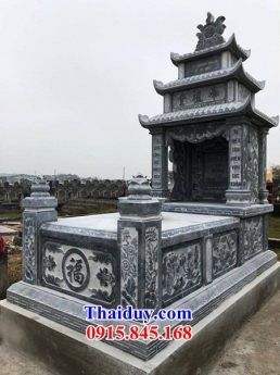 11+ Mẫu mộ ba mái đẹp bà rịa vũng tàu - lăng mộ gia đình bằng đá