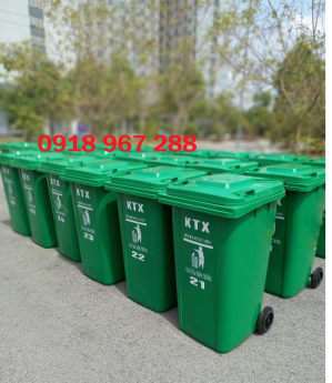 Thùng rác 240 l ,thùng rác công cộng 240 lít