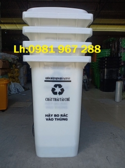 Thùng rác 240 l ,thùng rác công cộng 240 lít