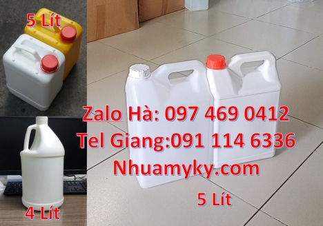 can đựng axit 10 lít 18 lít, can đựng nước 30 lít can 2l hdpe đựng nông dược, Can 2 lít có quay, ca