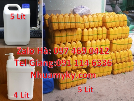 can đựng axit 10 lít 18 lít, can đựng nước 30 lít can 2l hdpe đựng nông dược, Can 2 lít có quay, ca