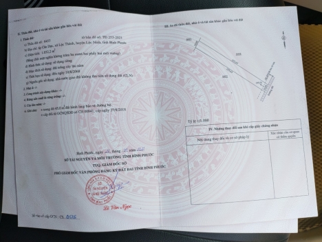 Còn 5 sào đất đẹp liền kề tại Lộc Ninh - Bình Phước cần chủ nhân nhận