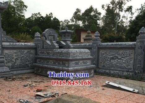 95+ mẫu lăng mộ không mái bằng đá xanh - mộ không mái nghệ an