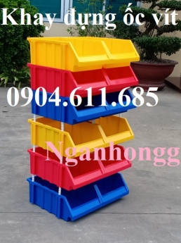Kệ nhựa đựng phụ tùng, khay đựng ốc vít, linh kiện