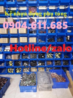 Kệ nhựa đựng phụ tùng, khay đựng ốc vít, linh kiện